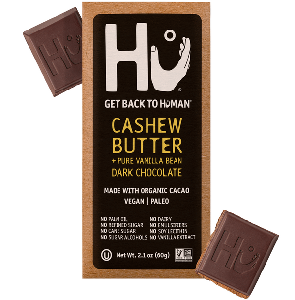 Hu Cashew Butter + Vanilla Bean Dark Chocolate Bar, 2.1 oz