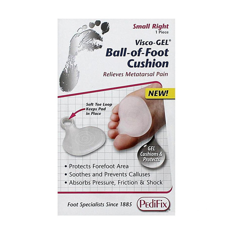 PediFix Visco GEL¨ Ball of Foot Cushion Small Right