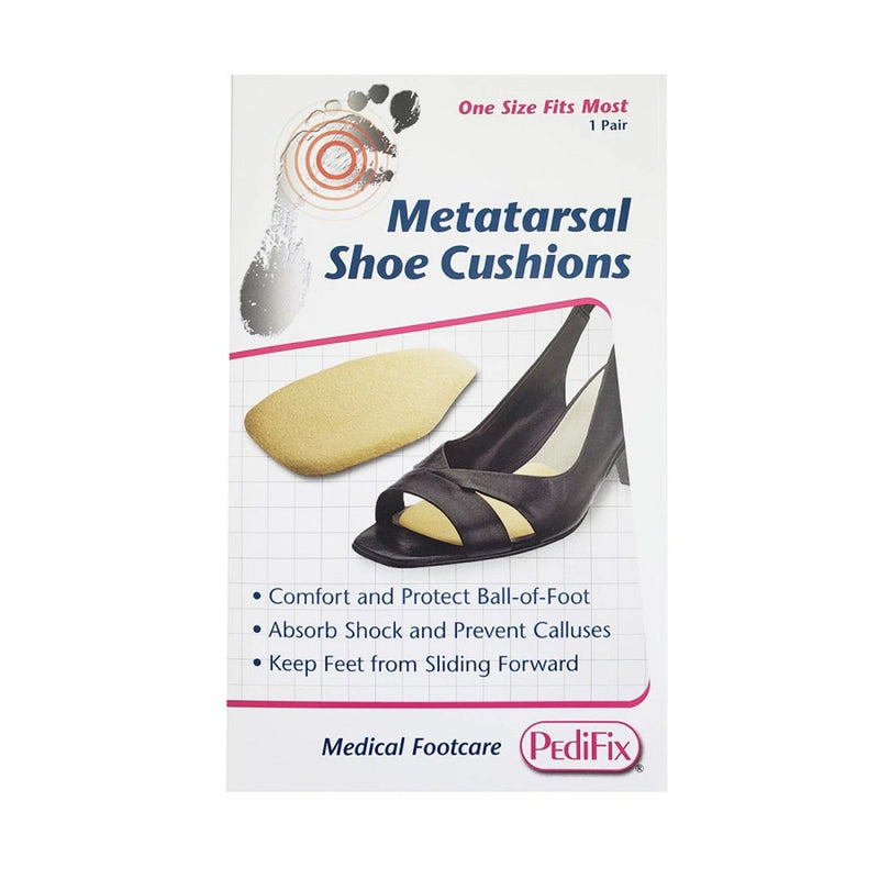 Cojines de zapatos metatarsianos de pedifix de talla única