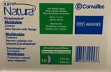 Convatec SUR-FIT Natura Durahesive Moldable Convex Skin Barrier, 7/8''-1 1/4'', REF 404593. 10 Count