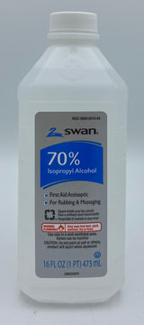 SWAN Isopropyl Alcohol 70% 16 OZ