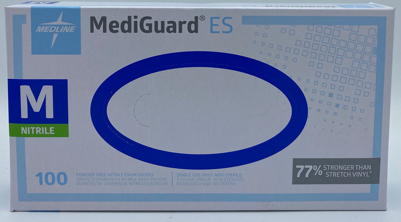 Medline Mediguard ES, nitrilo, 100 guantes