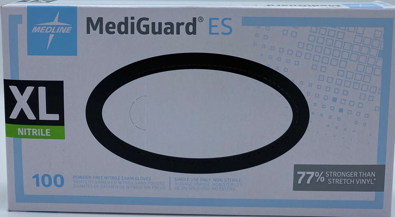 Medline Mediguard ES, nitrilo, 100 guantes