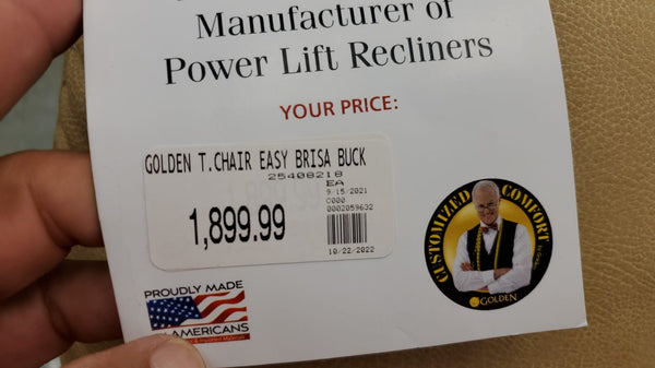 Golden Tech Chair Easy Brisa Buck