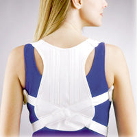 FLA ORTHOPEDICS POSTURE CONTROL SHOULDER BRACE WHITE