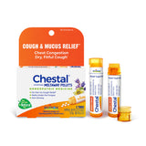 Boiron Chestal, Homeopathic Medicine for Cough & Mucus Relief, Chest Congestion, Dry, Fitful Cough, 2 x 80 Pellets