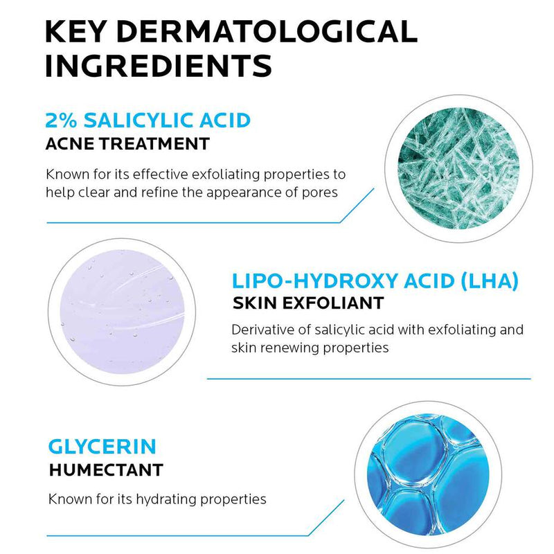 La Roche Posay Effaclar Gel Medicated Gel Cleanser 6.7oz