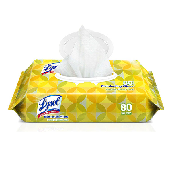 Lysol desinfectando toallitas (80 ct)