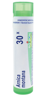 Boiron Arnica Montana 30X relieves muscle pain, stiffness, swelling from injuries, bruises, 80 Pellets