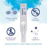 Boiron Optique 1 Eye Drops Eye Irritation Relief, Dry Eyes, Allergy Symptoms, Itchy, Red, Burning Eyes, Computer Eye Strain, 10 Single Liquid Doses