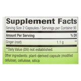 Nature's Way Premium Ginger Root 100 Capsules
