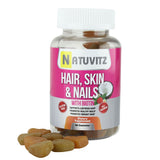Natuvitz cabello, piel y uñas con gomitas de biotina