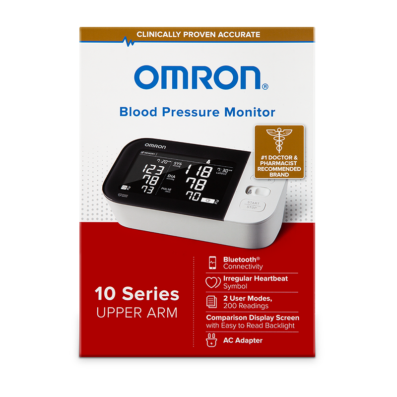 Omron 10 Series® Wireless Upper Arm Blood Pressure Monitor