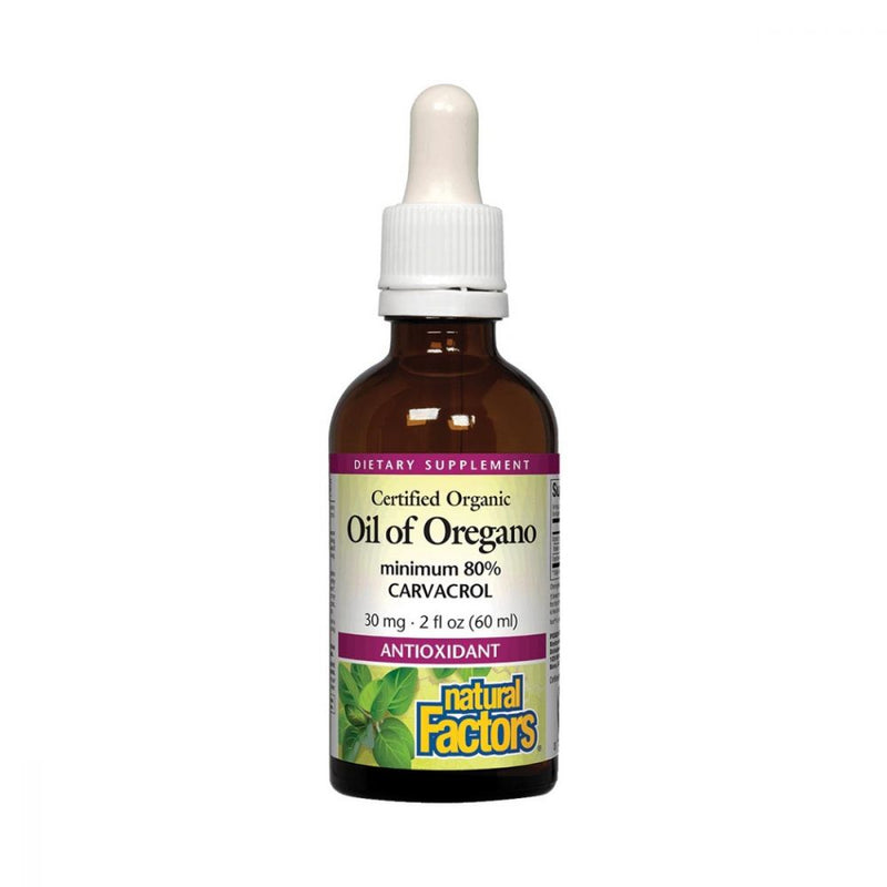 Natural Factors Oil Of Oregano Carvacrol 2 oz