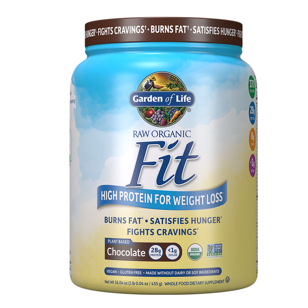 Garden Of Life Raw Fit Protein Chocolate Cacao 1Lb