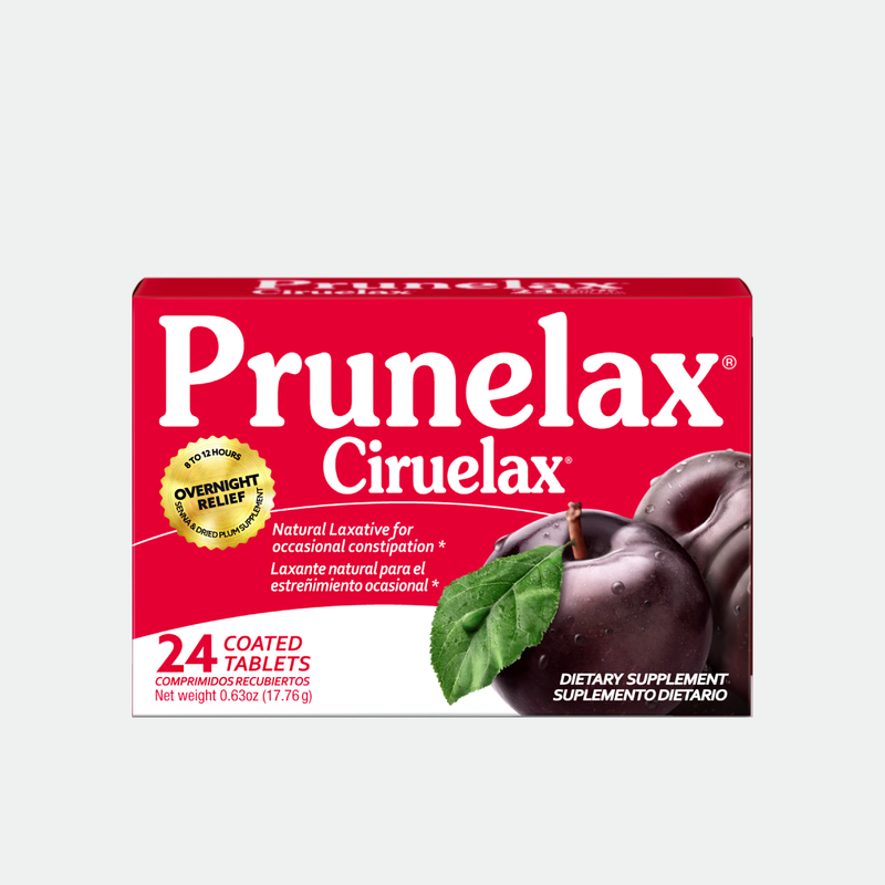 Prunelax Ciruelax Regular Strength Laxative Tablets – Natural Relief For Constipation