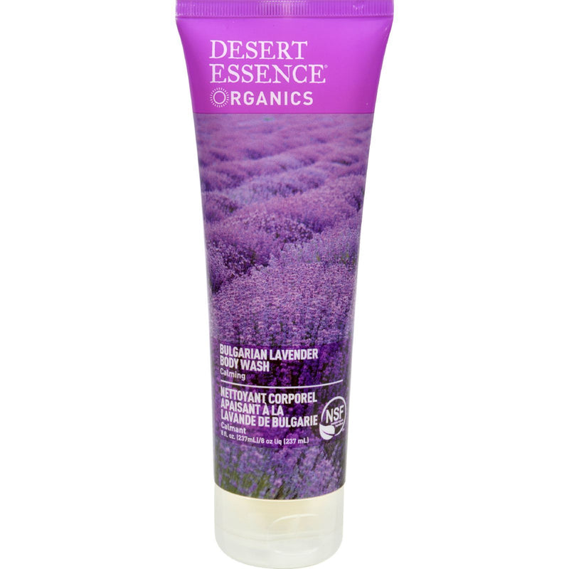 DESERT ESSENCE BULGARIAN LAVANDER BODY WASH 8.Oz