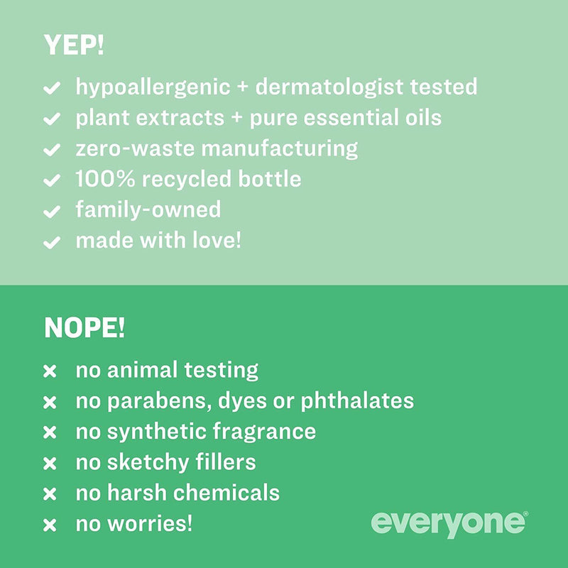 Spearmint de jabón para todos los tuyos+limón 12.75 oz