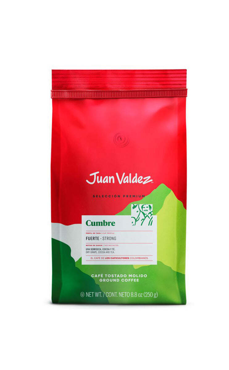 Juan Valdez Premium Cumbre Strong Ground Coffee Colombian 12 oz