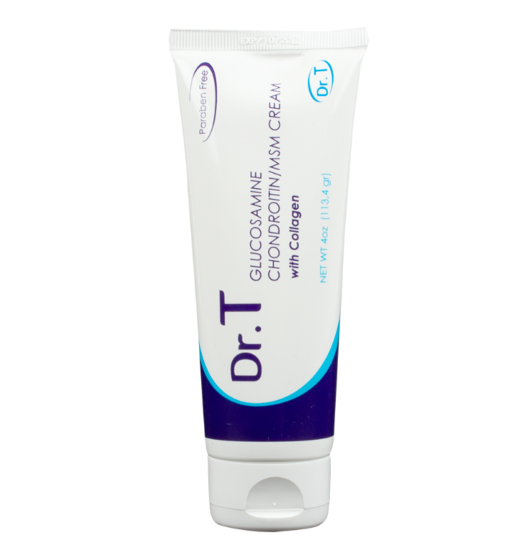 Dr. T Glucosamine condroitina/MSM Collagen June Cream - 4 fl oz