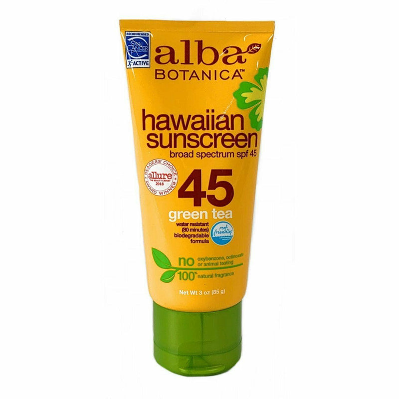 Alba Botanica Green Tea Hawaiian SPF 45 Sunscreen