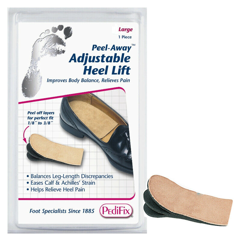 PediFix Peel_Awayª Adjustable Heel Lift Large