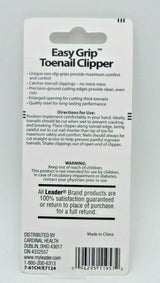 LEADER Toenail Clipper Easy Grip