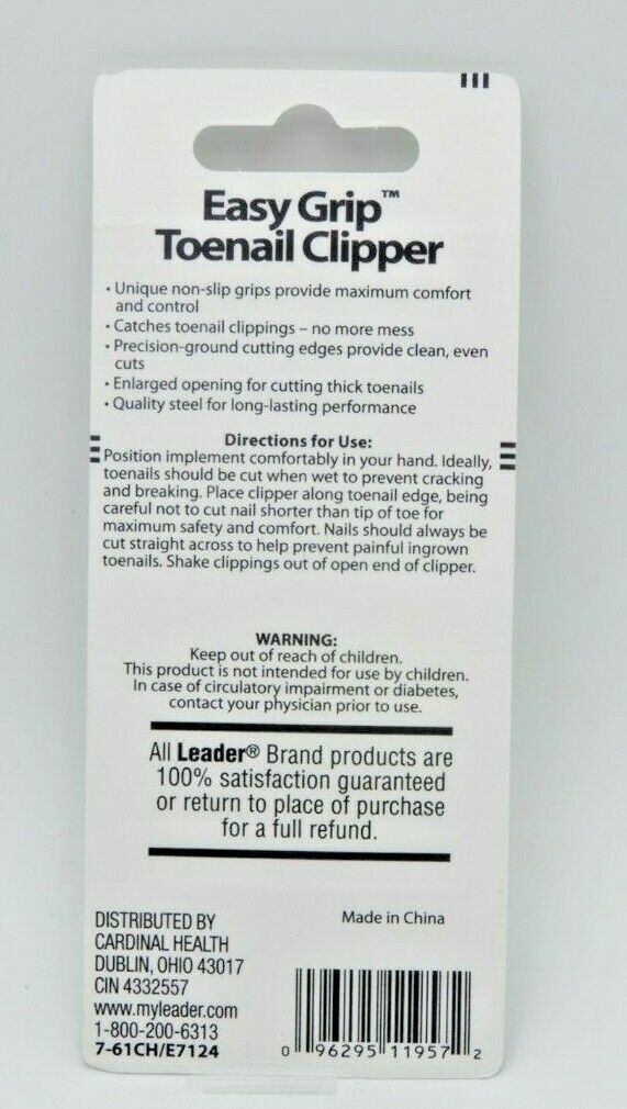 Líder Toenail Clipper Easy Grip