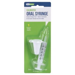 Jeringa oral de dosis ezy con dosis kORC 10 ml, 1 ea