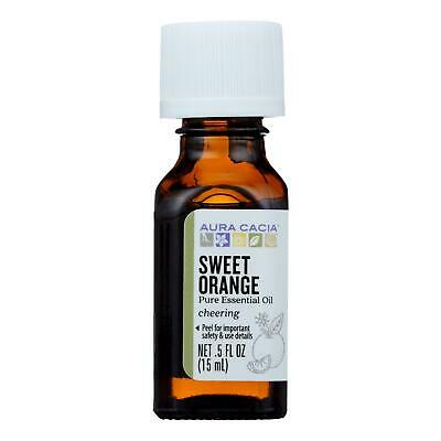 Aura Cacia Sweet Orange Oil .5Oz