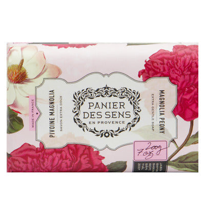 Panier des Sens el jabón de mantequilla de karité auténtico, Magnolia Peony, 7 oz