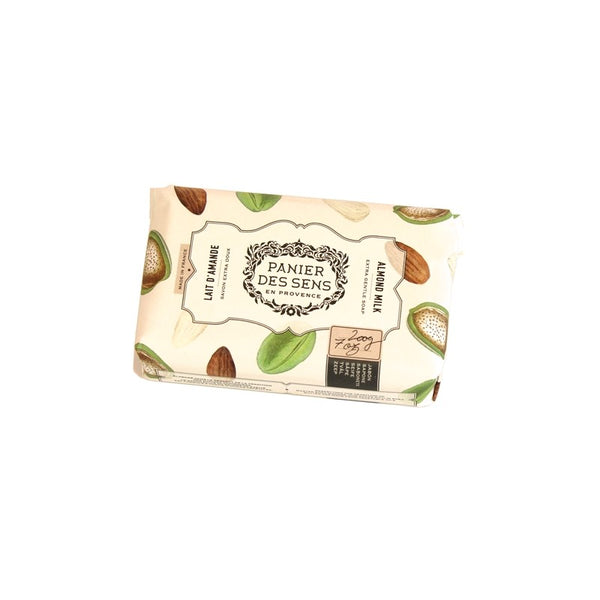 Panier des sens sens almendra leche de karité jabón