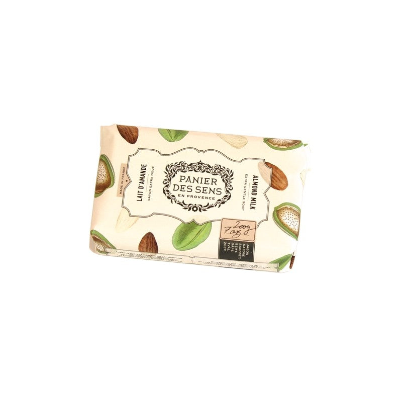 Panier des sens sens almendra leche de karité jabón