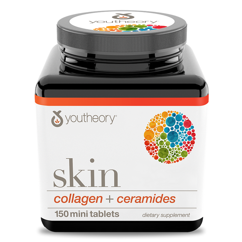 Youtheory Skin Collagen + Ceramides Tablets 15