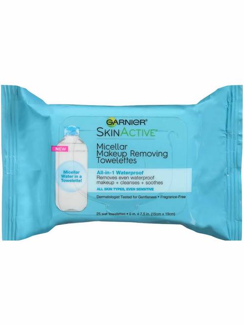 Garnier Micellar Makeup Removing Towelettes Waterproof