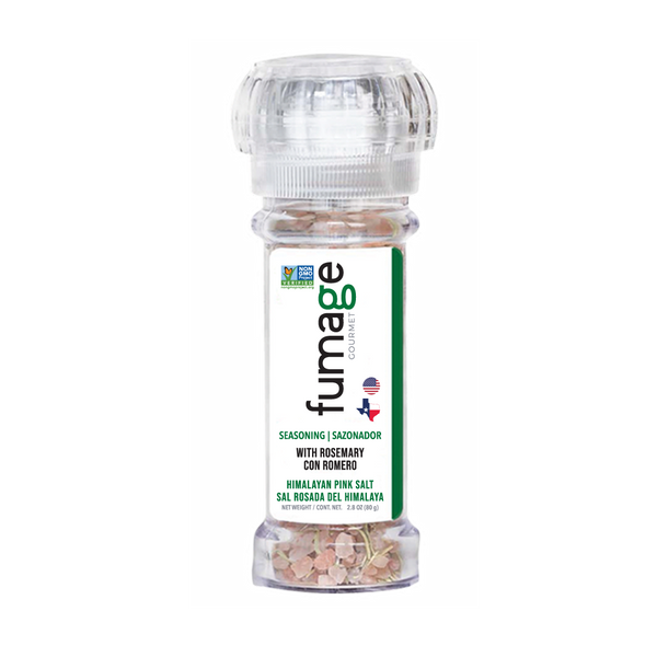Fumage Himalaya Salt rosa con Rosemary 2.8oz