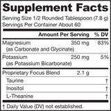 Suplemento de magnesio del día calmante de fórmulas Jarrow 16.4oz