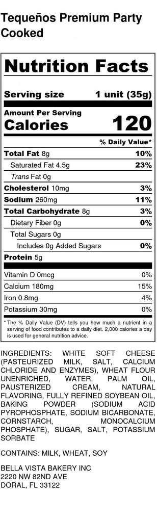 Tqmuch Tequeños Precooked 150ct