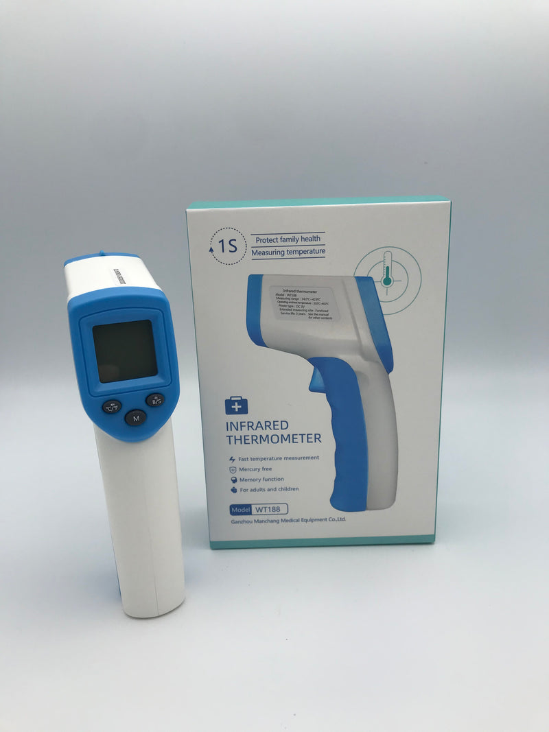 Infrared Forehead No Contact Thermometer - For Adults or Kids