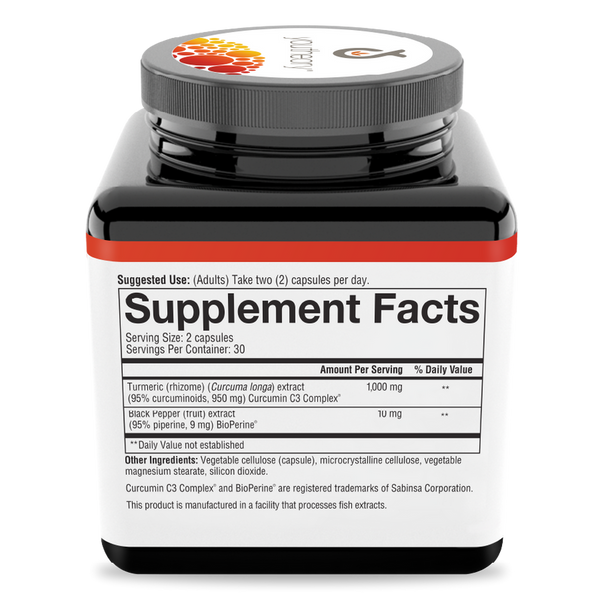 YouTeory CURMERIC 1000mg Cápsulas de vegetales 60