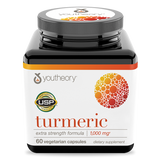 Youtheory Turmeric 1000Mg Vegetable Capsules 60