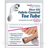 Tubo del dedo del pie cubierto de tela Pedifix